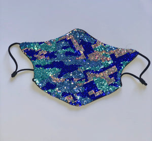 CRYSTAL CAMO MASK