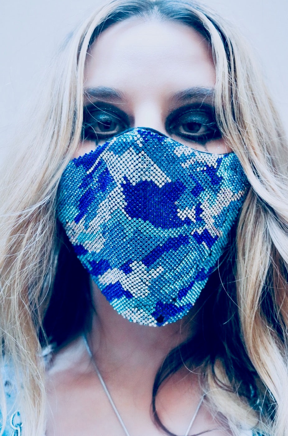 CRYSTAL CAMO MASK